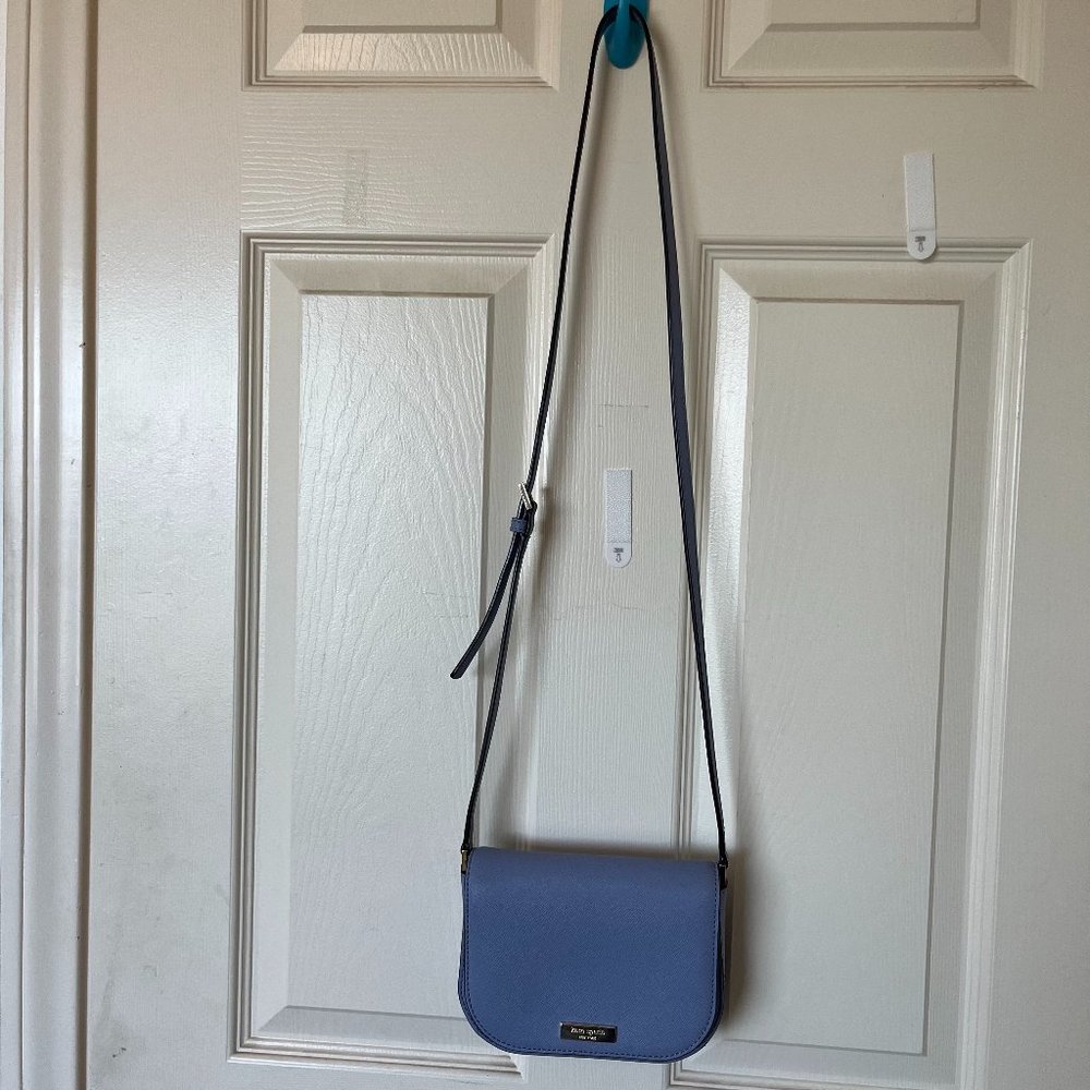 Kate Spade New York Laurel Way Carsen Leather Crossbody Bag | Periwinkle